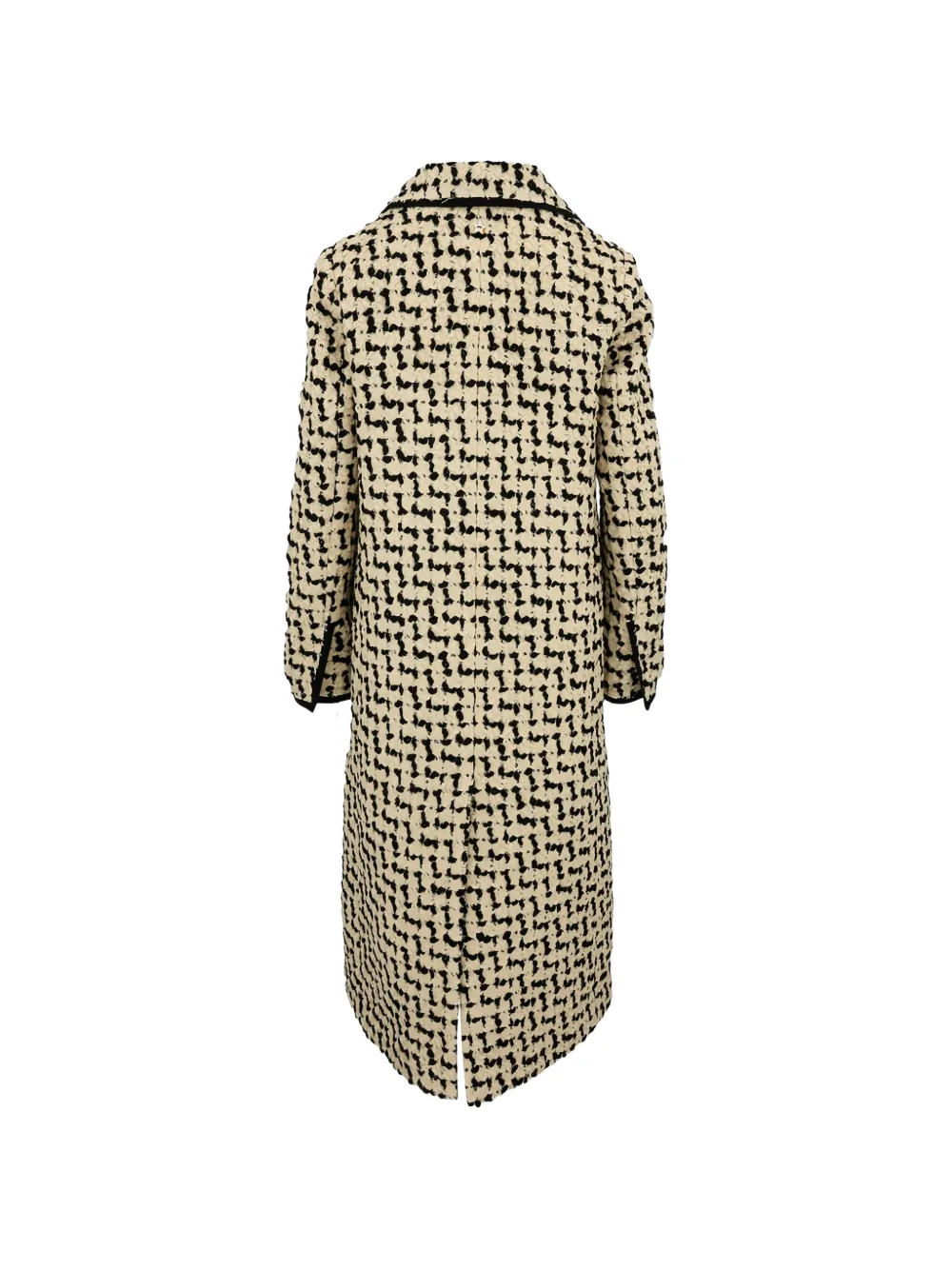  Lorena Antoniazzi Check Pocket Coat - Neutrals 
