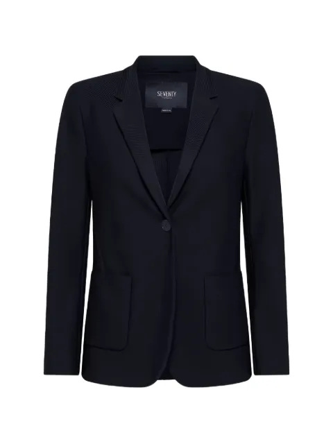 Seventy 싱글 브레스티드 패치 포켓 블레이저