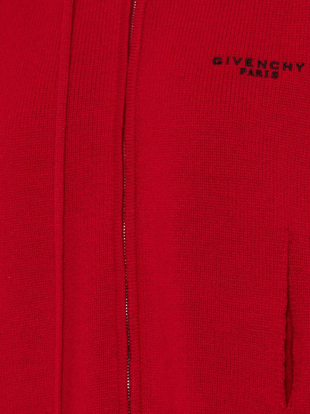  Givenchy Pull à Logo Brodé - Rouge 