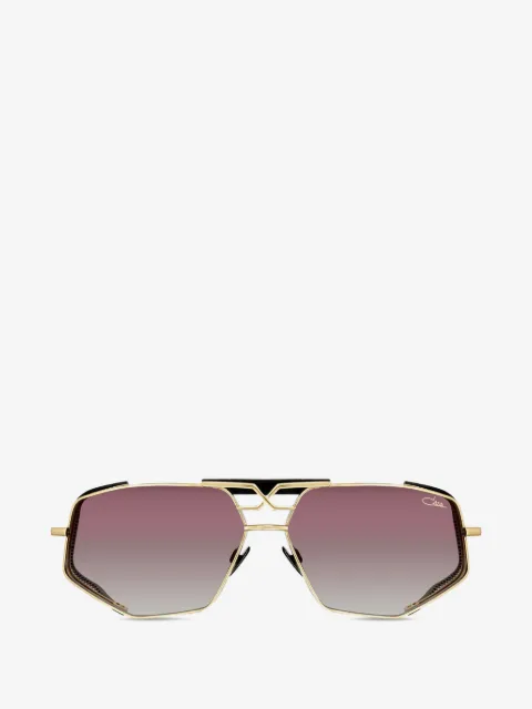 Cazal geometric-frame sunglasses