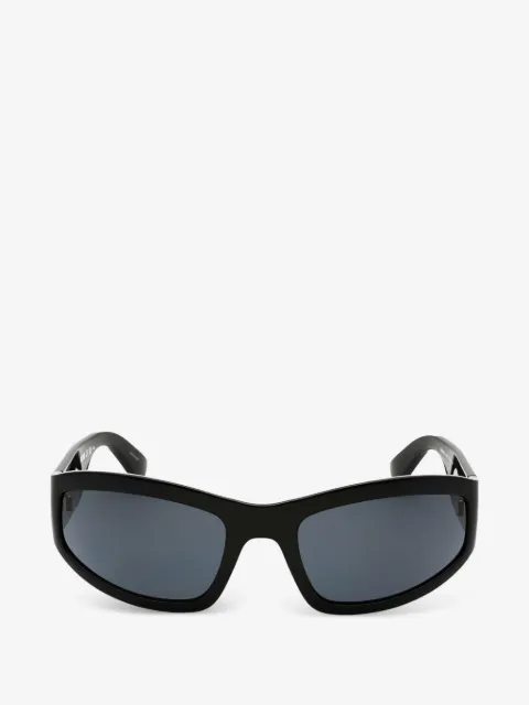 Moschino lentes de sol con armazón rectangular