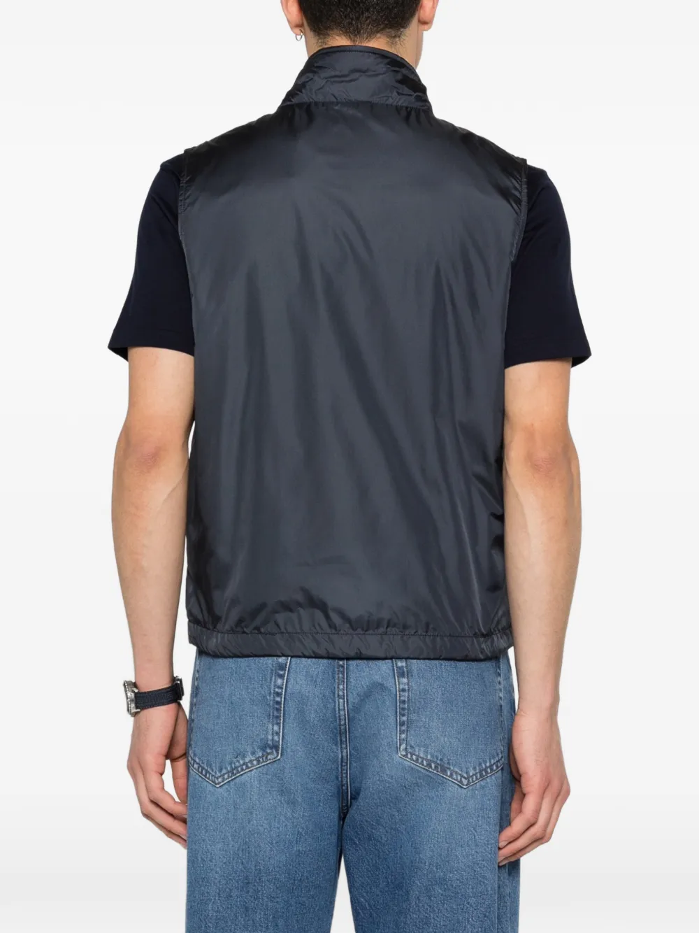 ASPESI Bodywarmer met rits Blauw