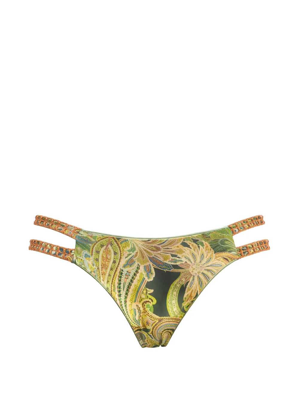 Del Maar reversible bikini bottoms - Verde