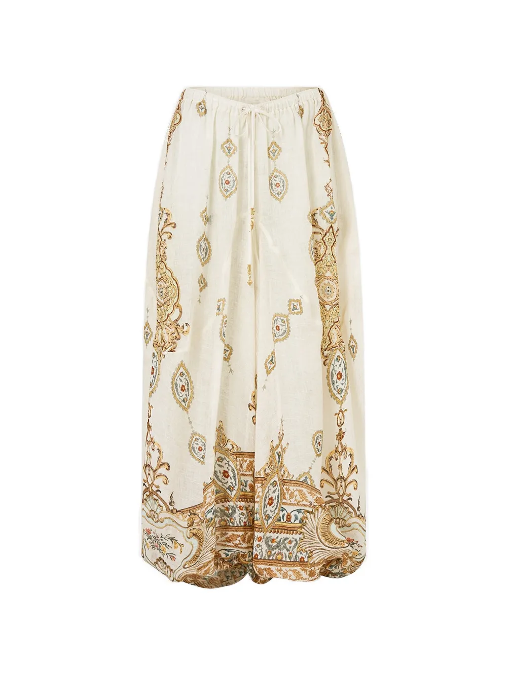 Camilla Ottoman Dynasty trousers - Toni neutri