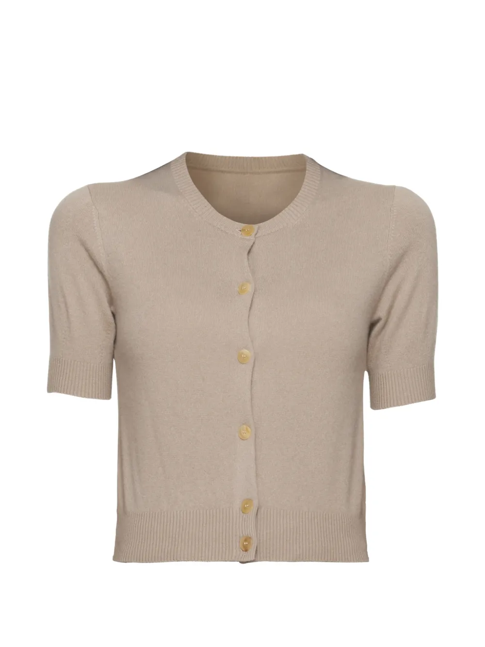 Buttoned Knitted Top