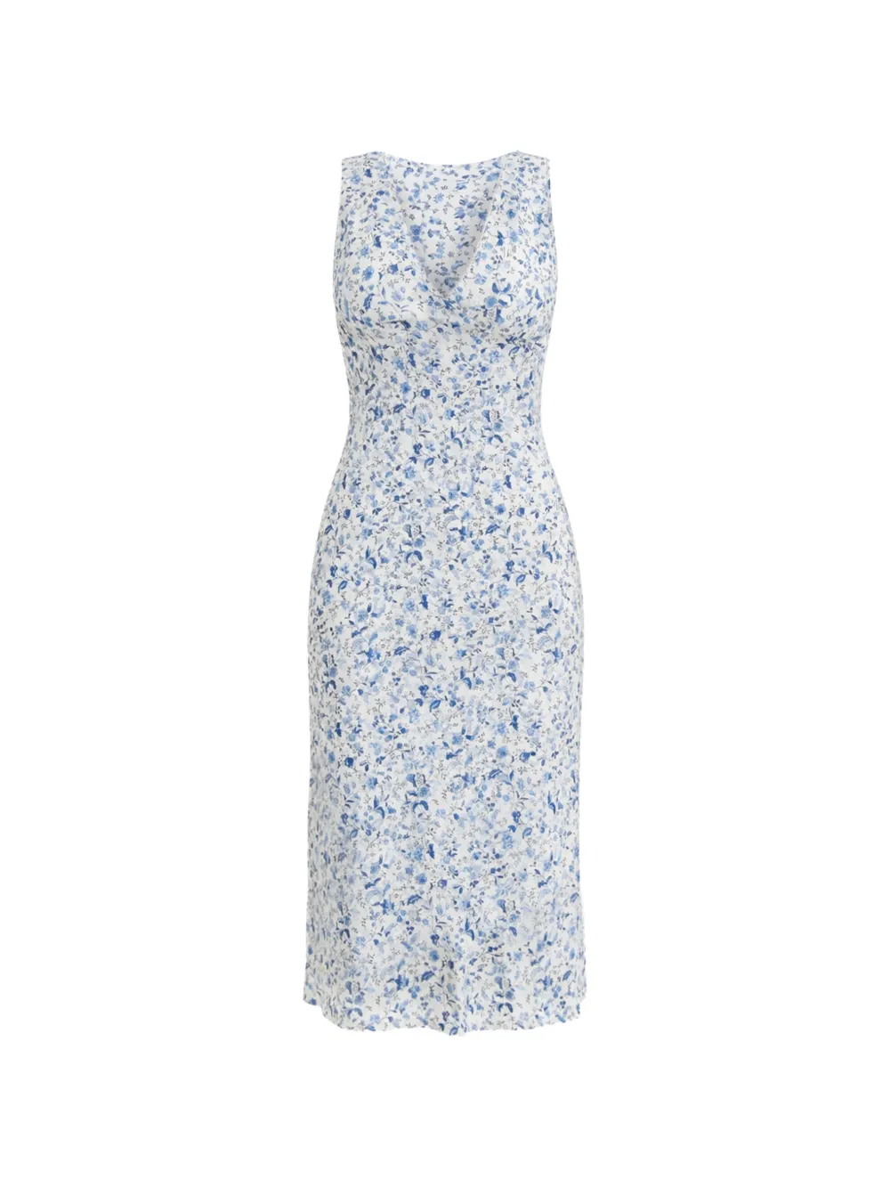 Reformation Brayden floral dress - Bianco