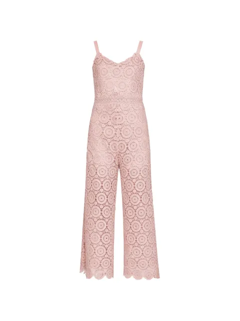 TWINSET Kids jumpsuit de macramé