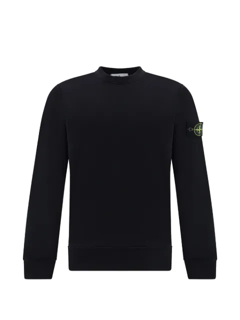 Stone Island logo-patch sweatshirt