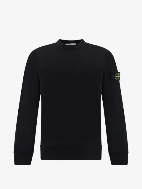 Stone Island sweatshirt med logomærke