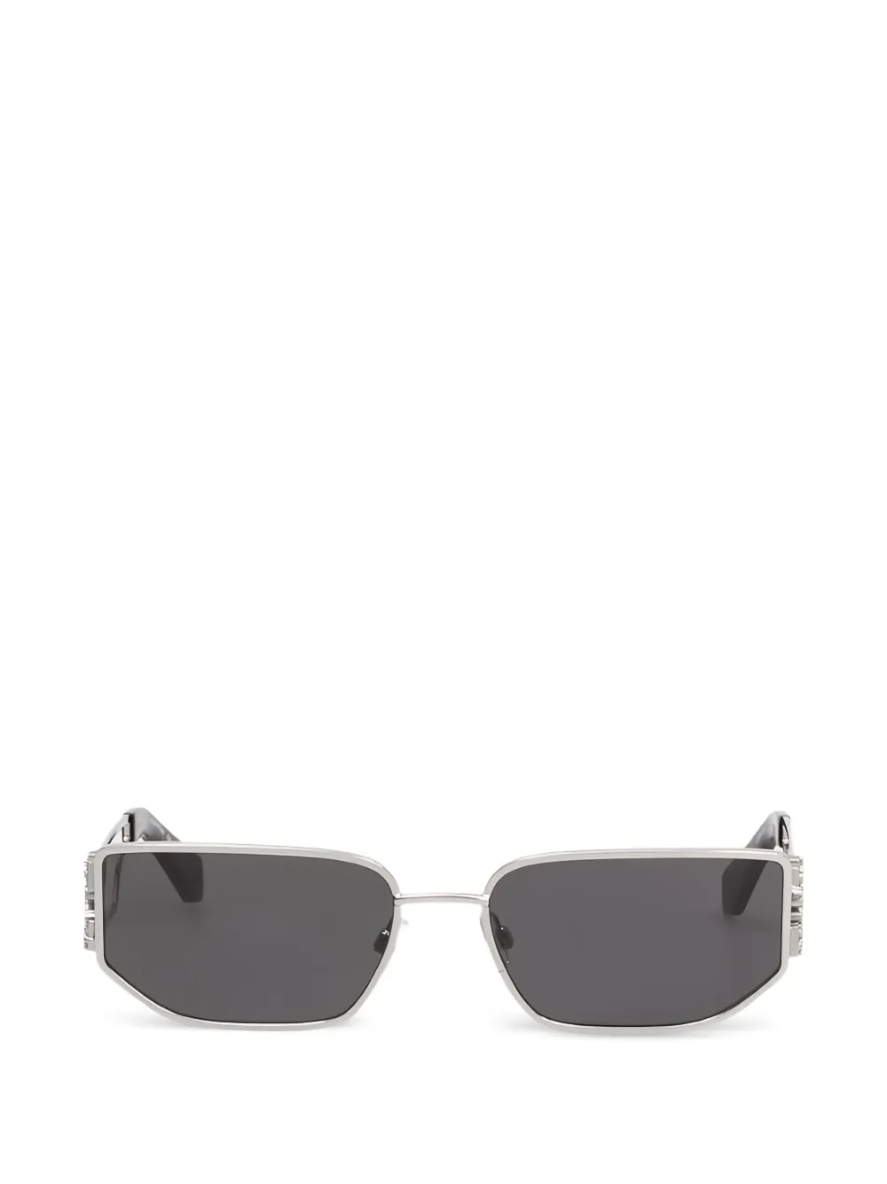 Off-White Eyewear Oeri rectangle-frame sunglasses - Argento