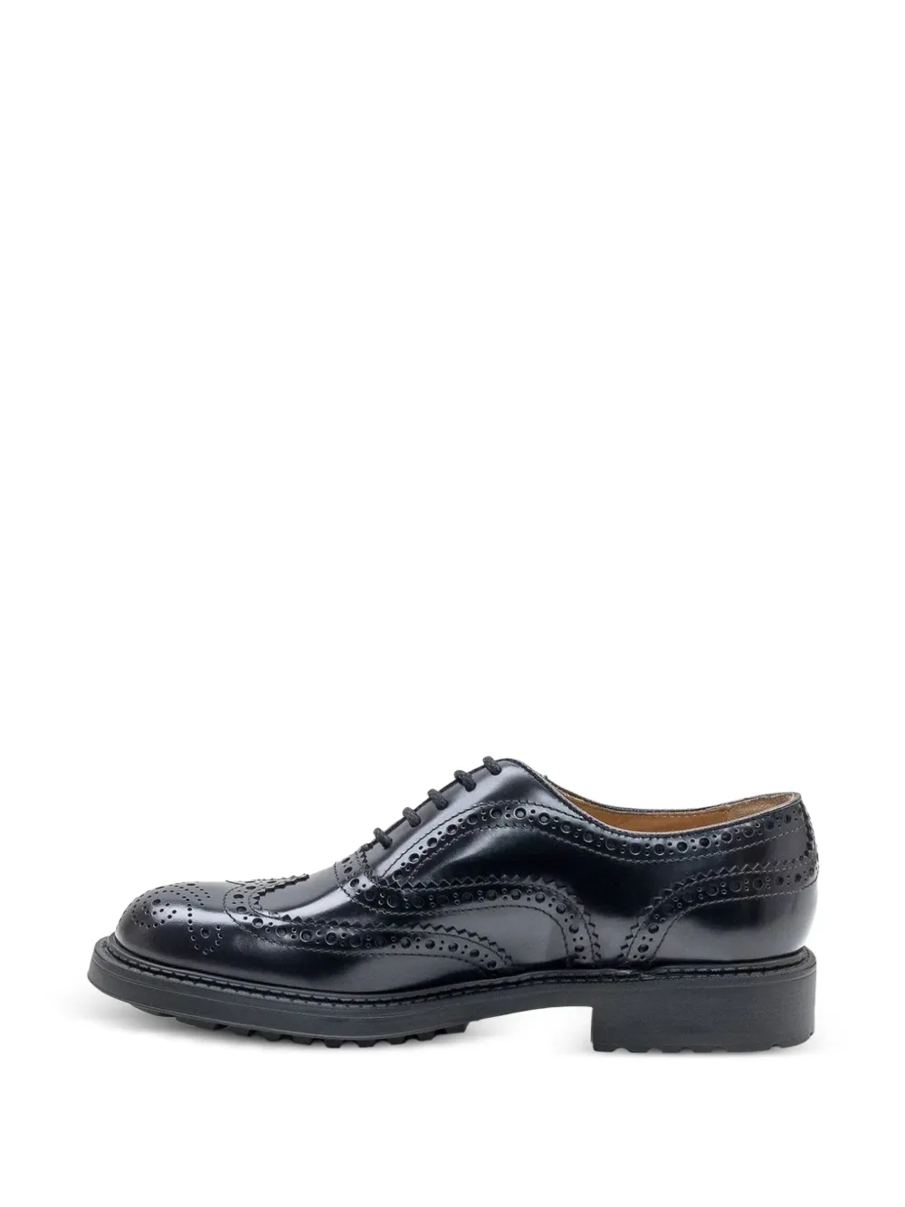 Doucal's Leren Oxford schoenen Zwart