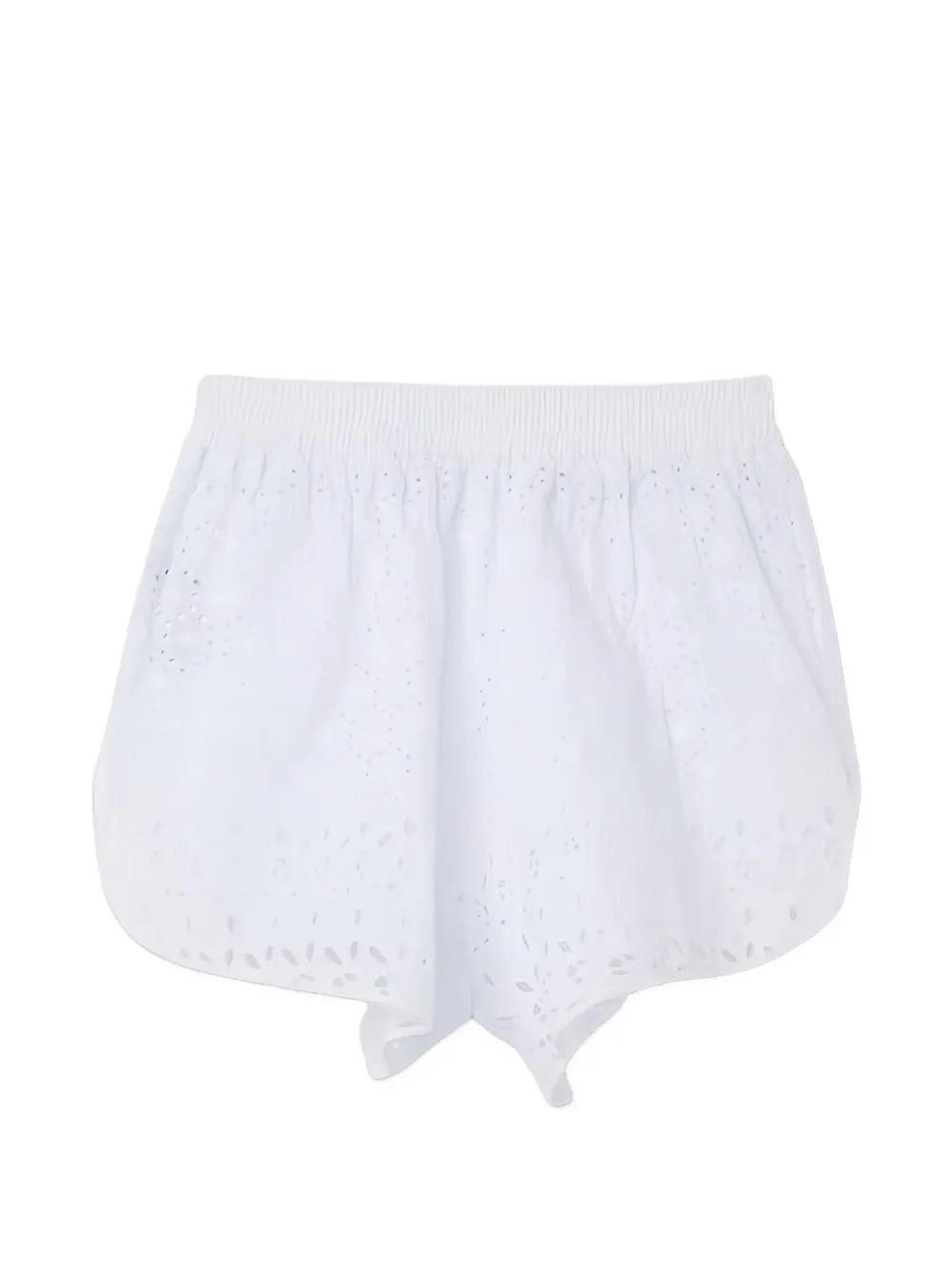 Ermanno Scervino Shorts in pizzo - Bianco