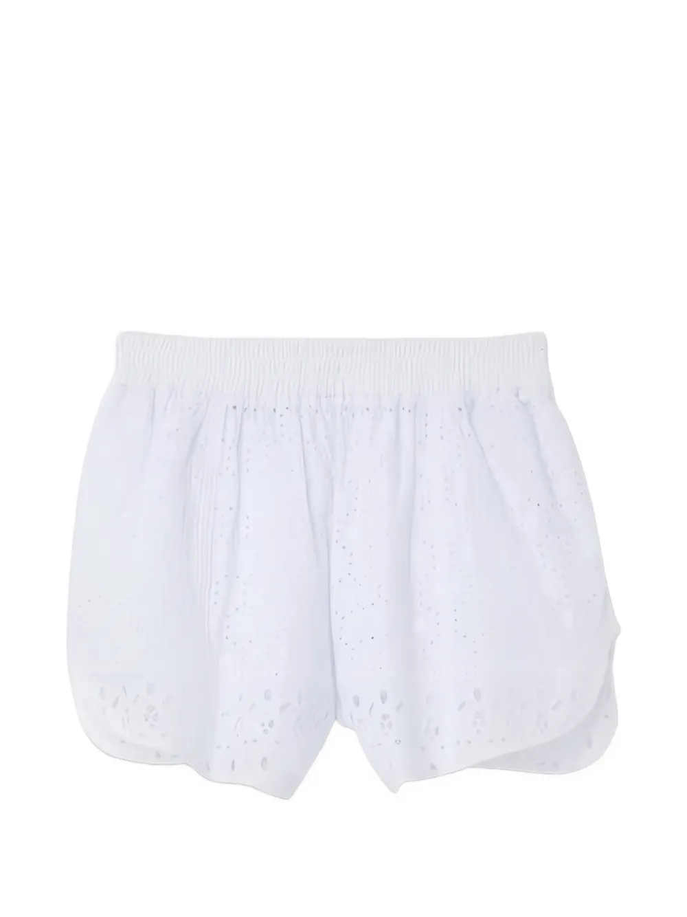 Ermanno Scervino Broderie anglaise shorts Wit
