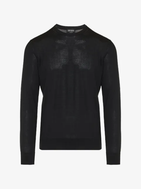 Zegna Trui met ronde hals
