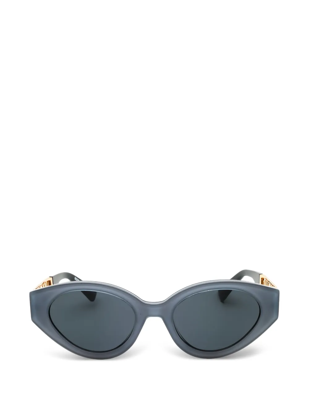 Moschino Sonnenbrille mit Cat-Eye-Gestell - Grau
