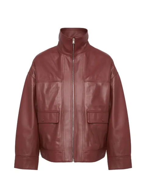 Yves Salomon bomber zip jacket