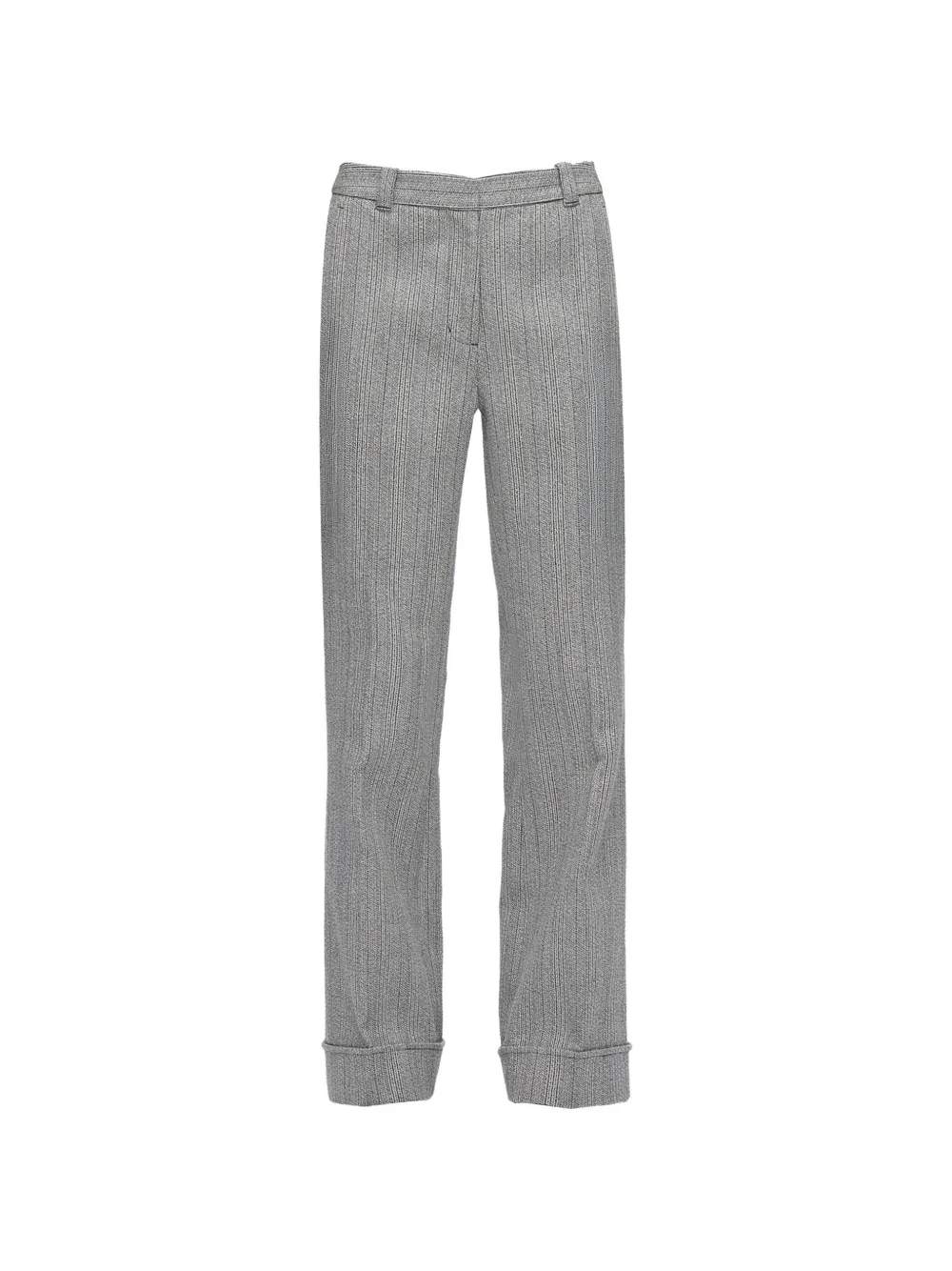 3.1 Phillip Lim Pantaloni Jaspé con risvolto - Grigio