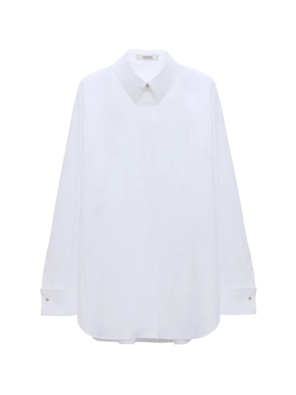 Dorothee Schumacher Power poplin shirt - Bianco