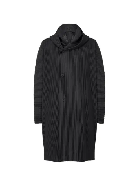 Issey Miyake pleated button coat