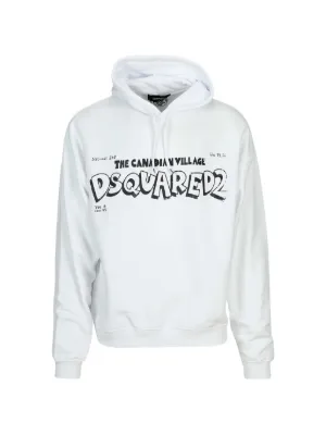 Dsquared2 パーカー ホワイト サイズM DSQUARED2 ロゴ パーカー | ホワイト | FARFETCH JP
