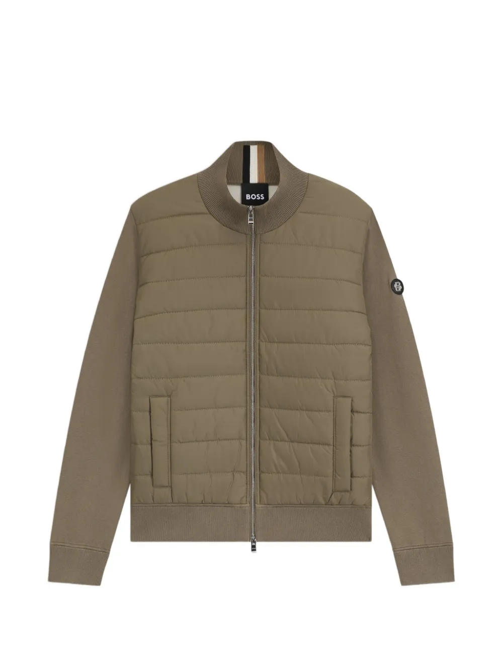 BOSS padded-front jacket - Toni neutri