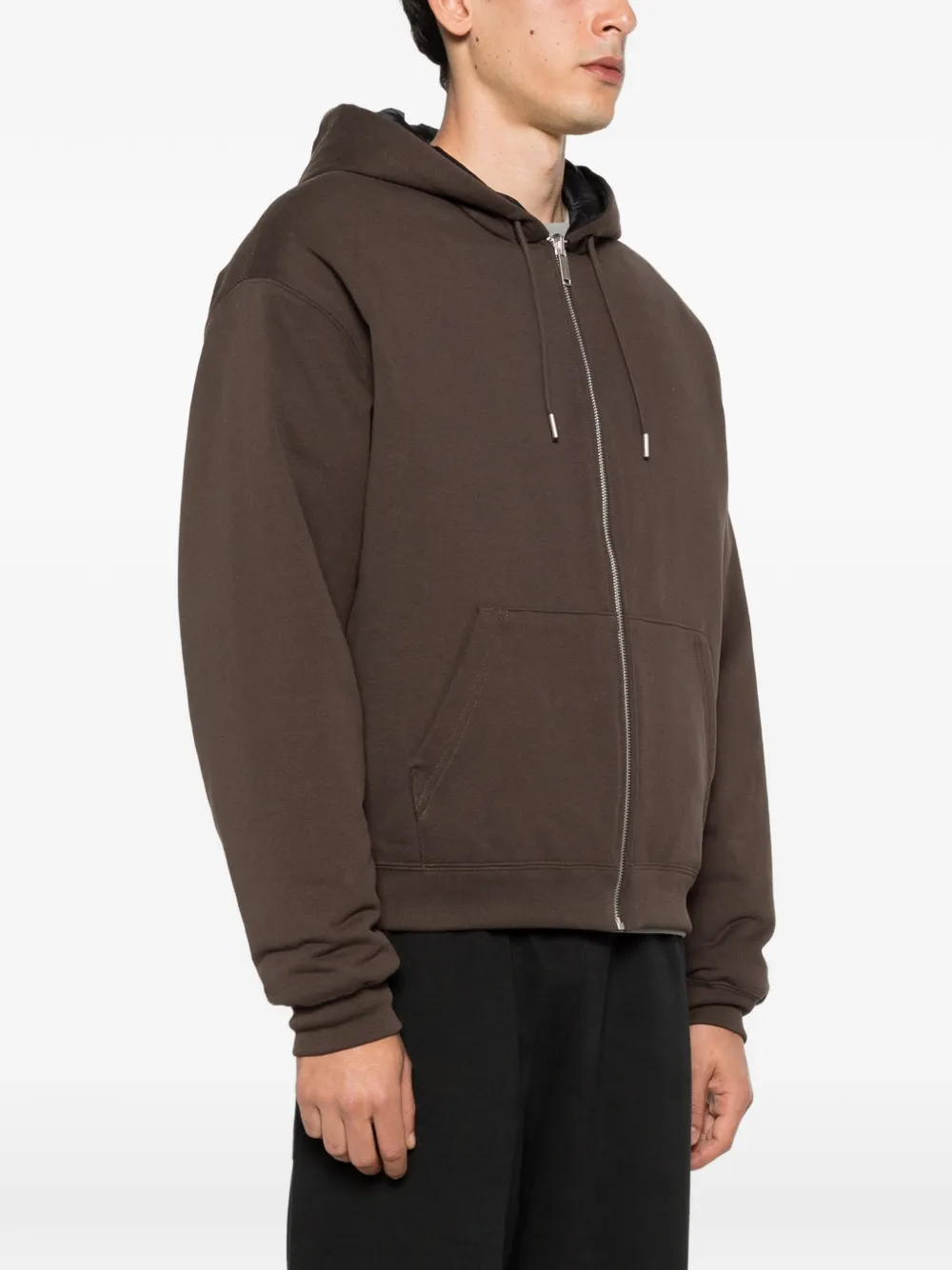  Canada Goose Hooded Zip Jacket - Brown 