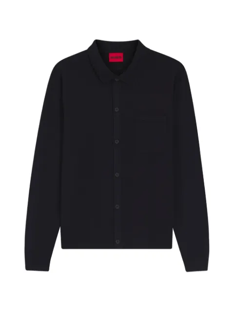 HUGO front-pocket cardigan