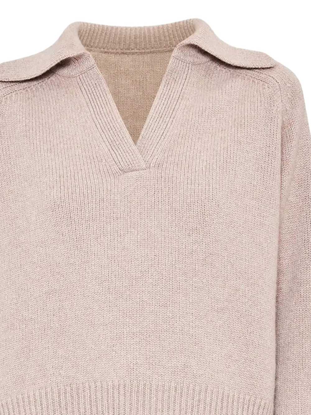  Arch4 V-neck Collar Sweater - Neutrals 