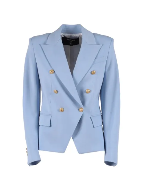 Balmain Kids double-breasted six-button blazer