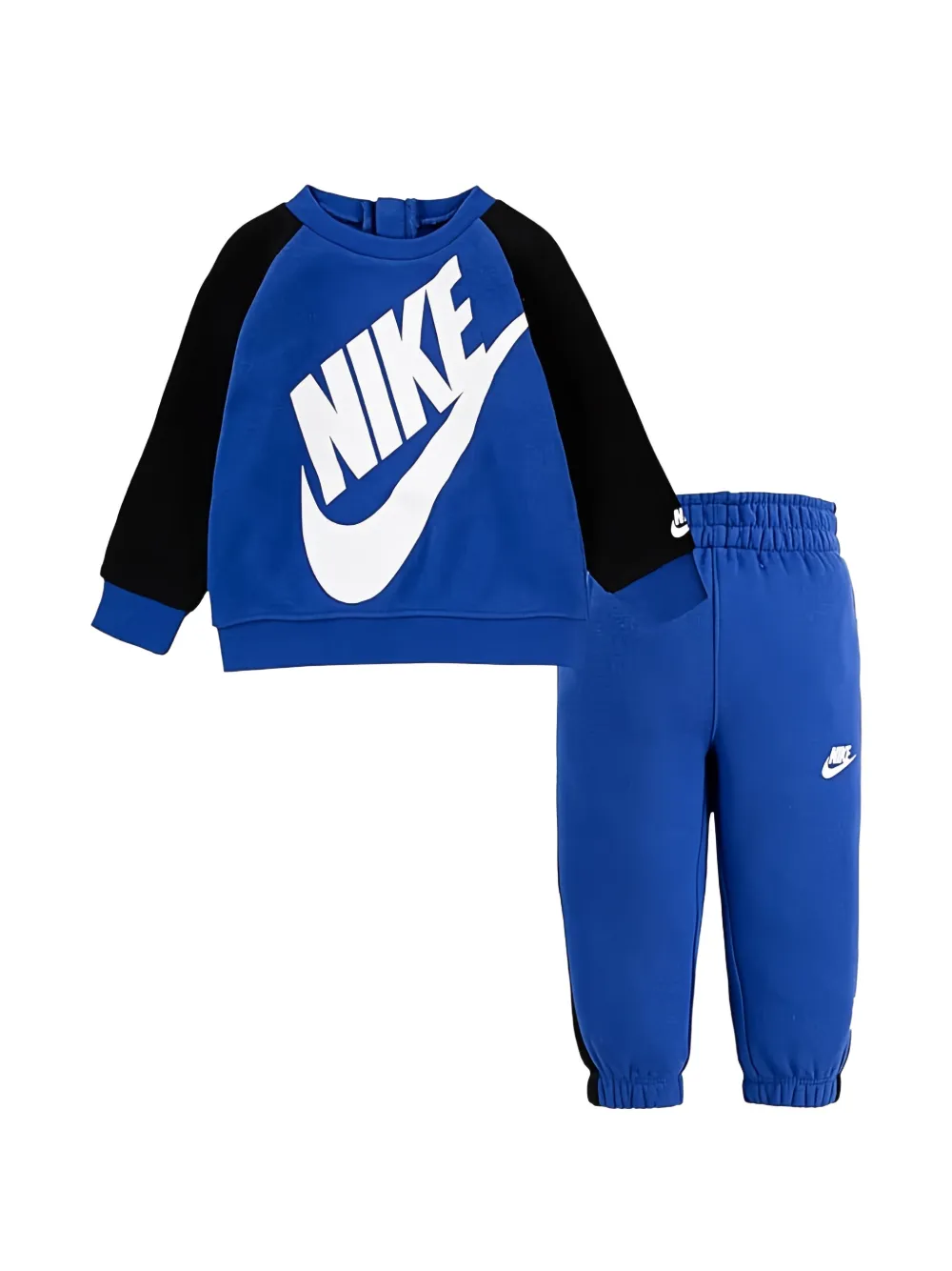 Nike Kids logo-detail tracksuit - Blu