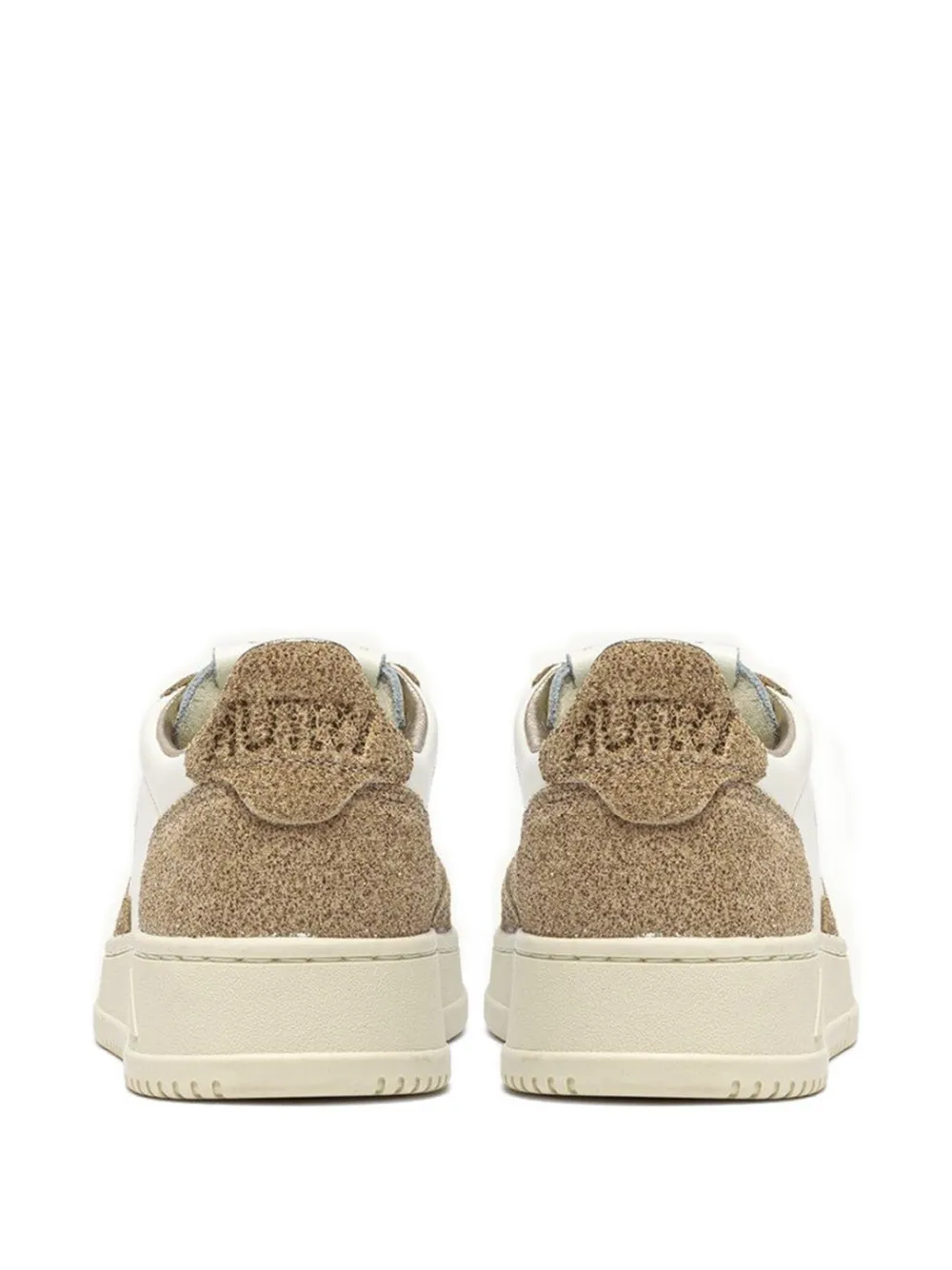 Autry Medalist sneakers met geperforeerde details Beige