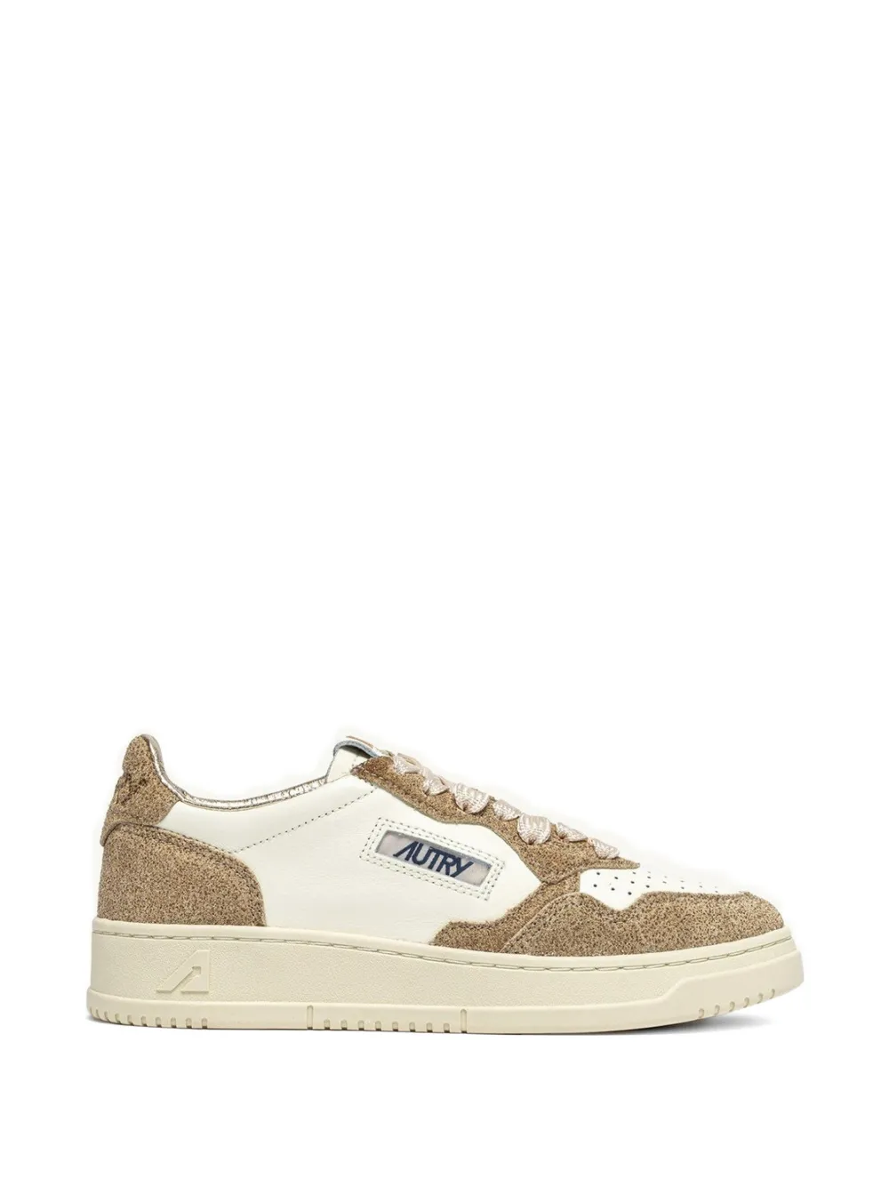Autry Medalist sneakers met geperforeerde details Beige