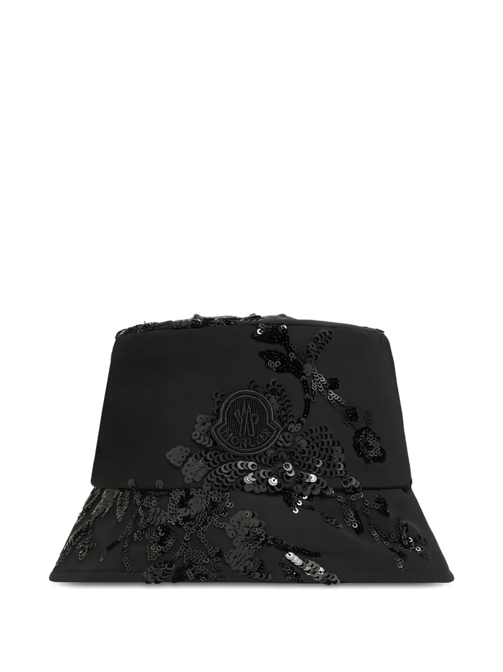 Moncler - Vissershoed met bloemenprint en pailletten - dames - Stof