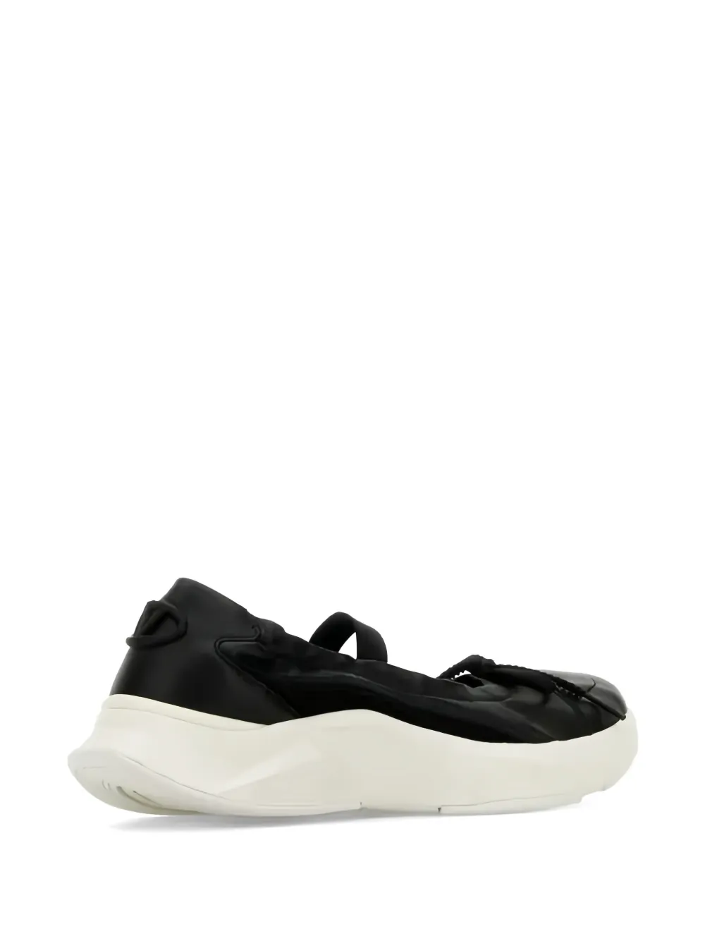 Valentino Garavani Elastische slip-on sneakers Zwart
