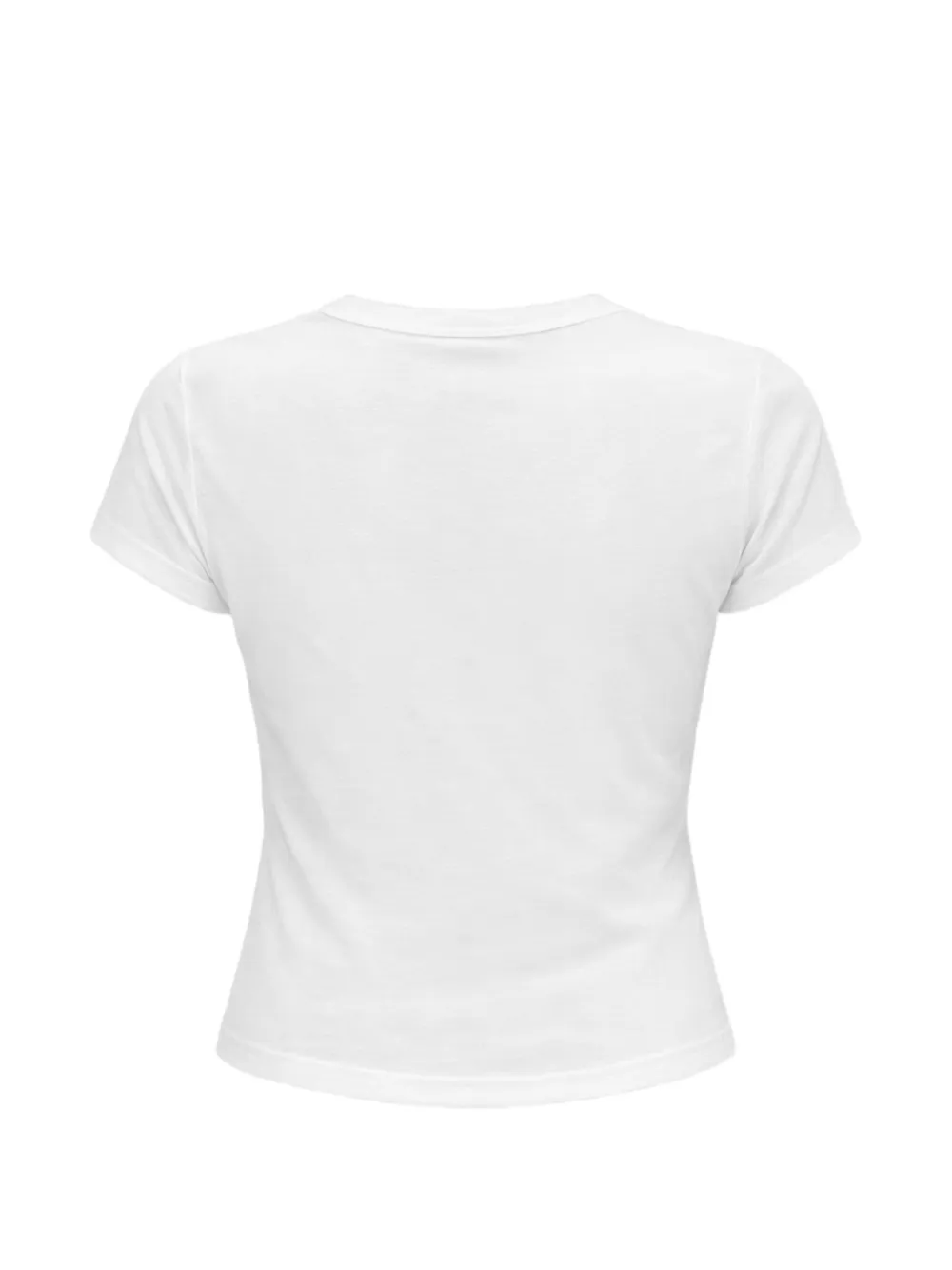  Reformation Max Slim Tee Plain T-shirt - White 