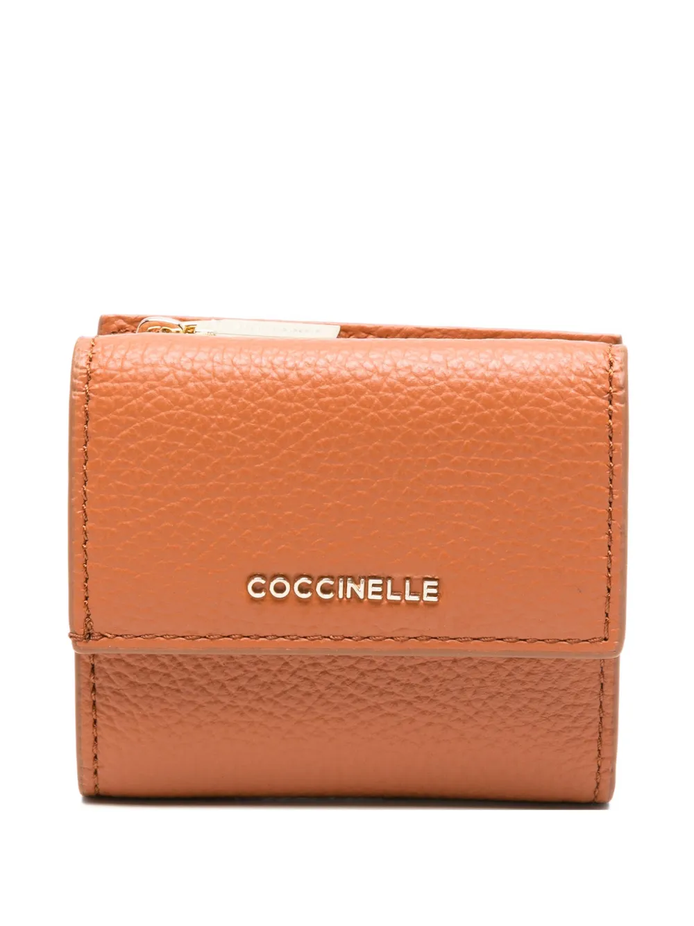 Coccinelle leather wallet - Arancione