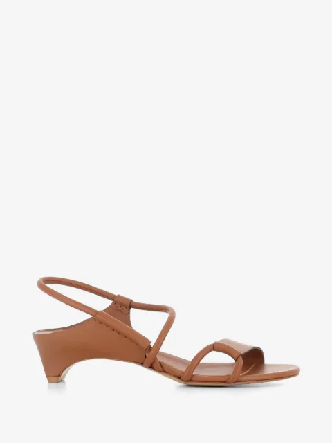 Del Carlo sandalias con tiras