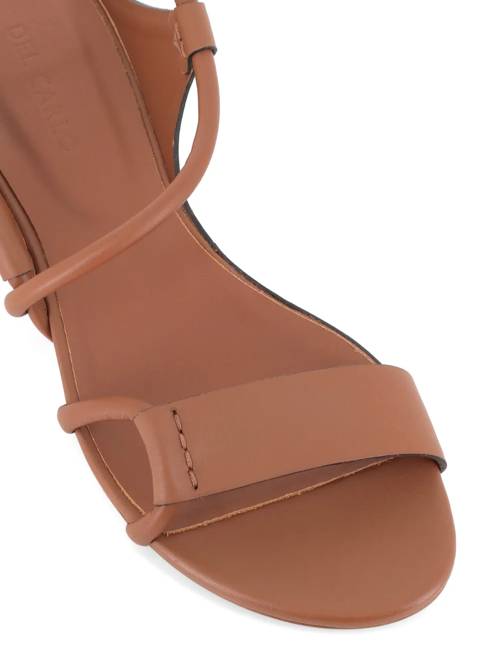 Del Carlo Sandalen met bandjes Bruin