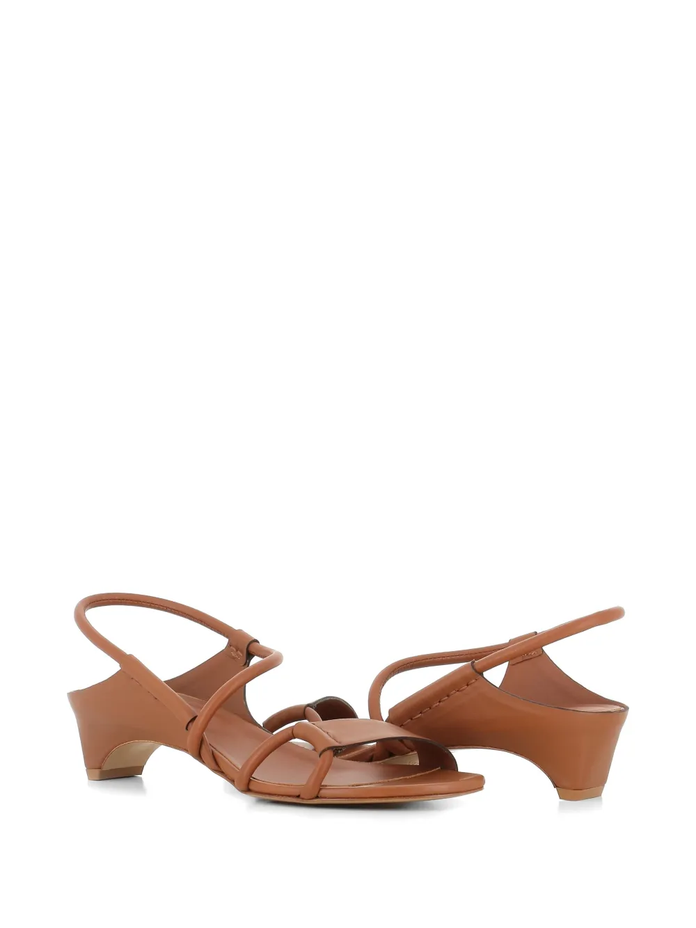 Del Carlo Sandalen met bandjes Bruin