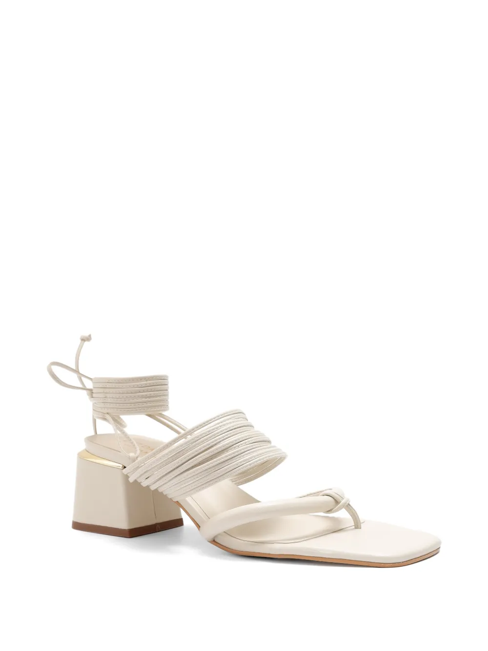 Amir Slama Sandalen met bandjes Wit