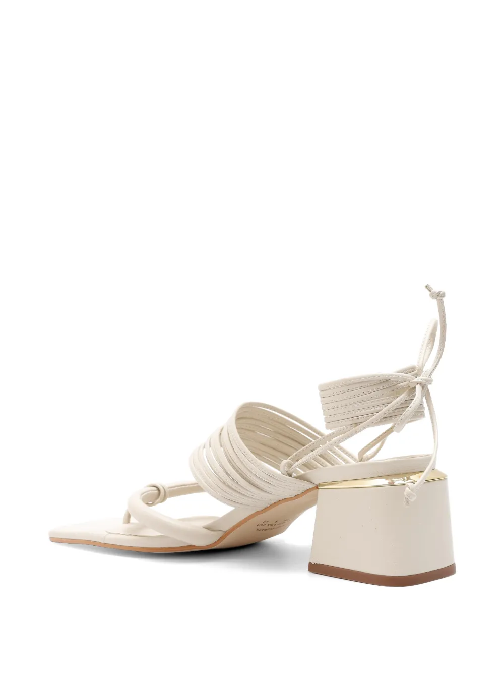 Amir Slama Sandalen met bandjes Wit
