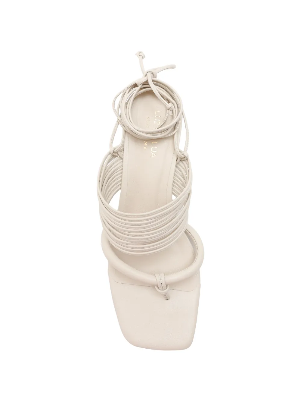 Amir Slama Sandalen met bandjes Wit