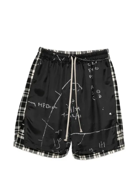 Rick Owens graphic-print shorts