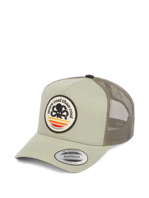 Jonsen Island panelled trucker cap