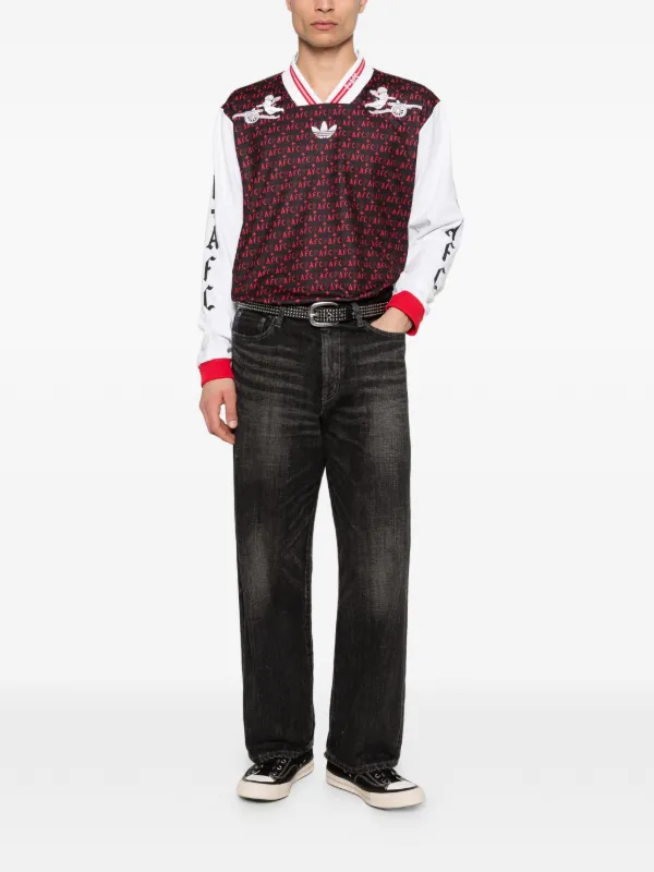 Adidas Arsenal FC Places+Faces Lifestyler Jersey | Black | FARFETCH