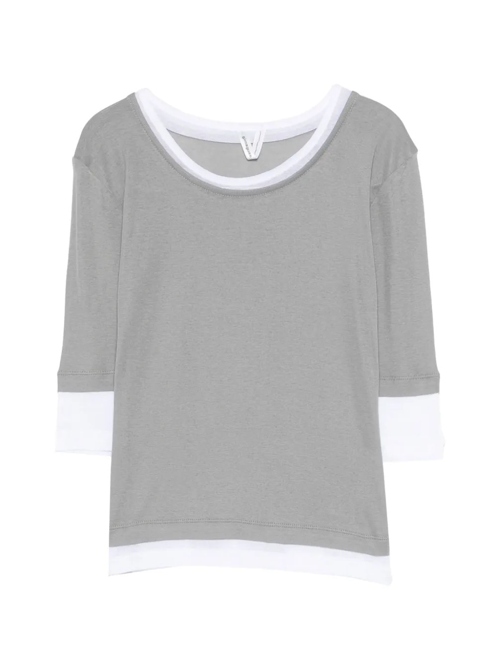 Gimaguas Gemma layered T-shirt - Grau