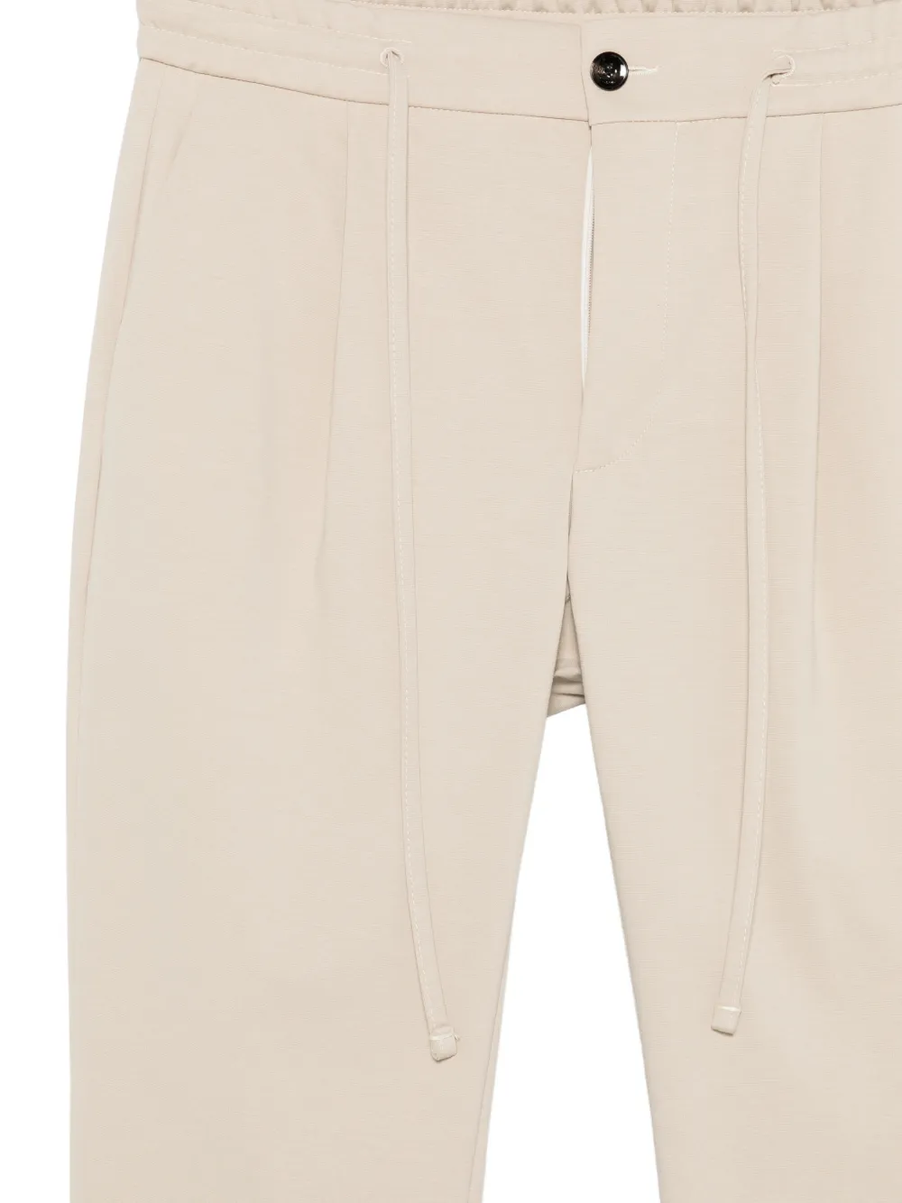  Michael Coal Johnny Pleated Trousers - Neutrals 