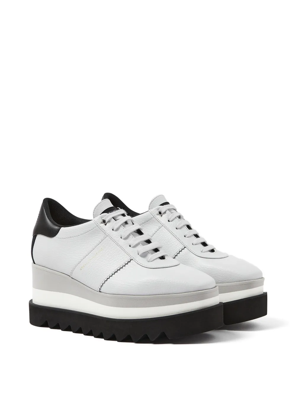 Stella McCartney Sneakelyse sneakers met plateauzool Grijs