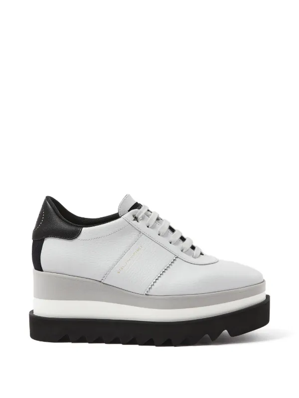 Stella McCartney Sneakelyse Platform Trainers in Grey