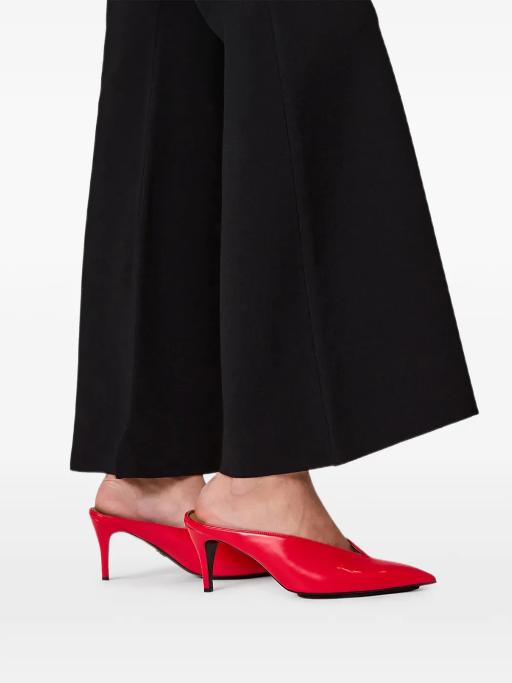 Stella McCartney Muiltjes met puntige neus Rood